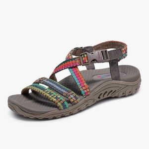 Skechers Reggae Sew Me Sling Back Sandals